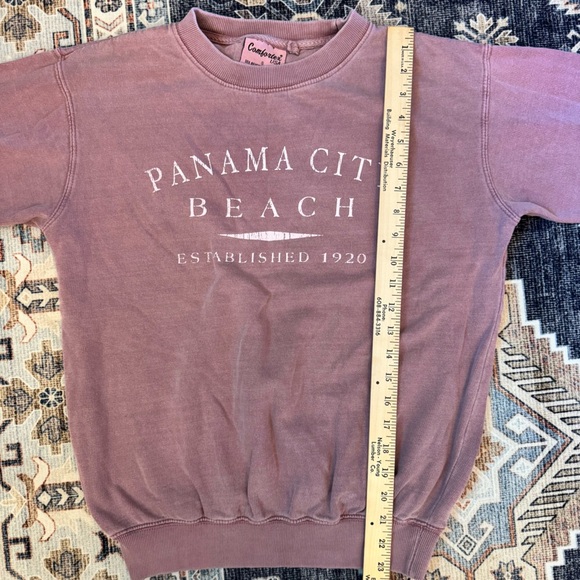 Panama City Beach Women’s Pink Crewneck Sweater Size Small - Picture 10 of 10